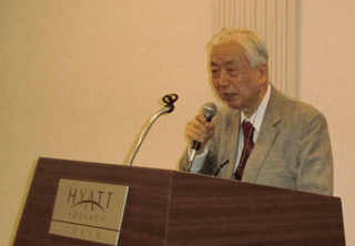 閉会挨拶：松岡賢也 日本ホモトキシコロジー協会会長